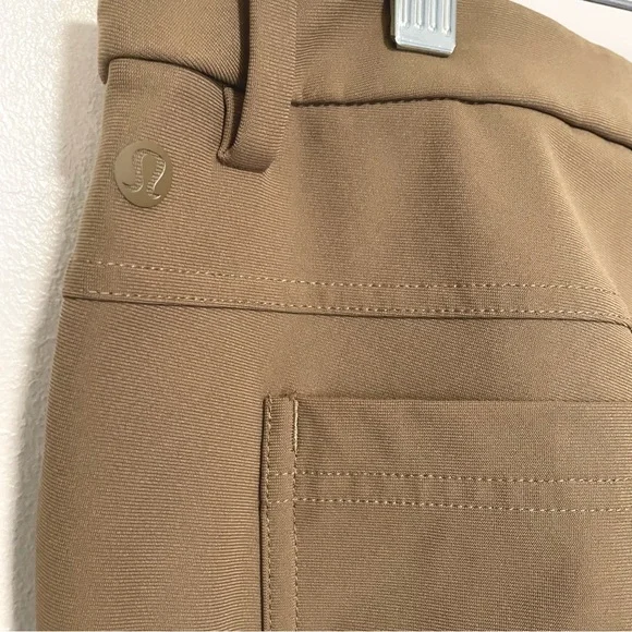 LULULEMON ‘ABC’ Anti Ball Crushing Classic-Fit Pants Brown Artifact Men’s 40 - Picture 10 of 13